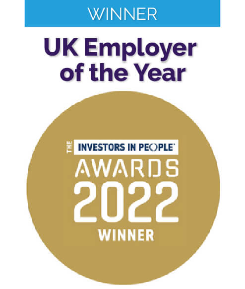 The Investors in People Awards 2022 - UK Employer of the Year winner