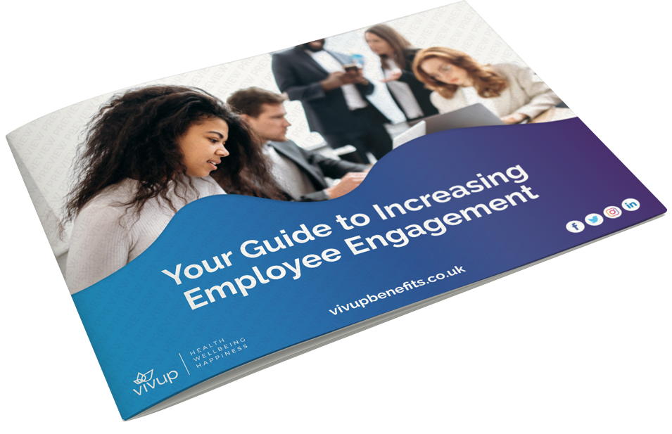 Vivup Guide to Increasing Employee Engagement Logo