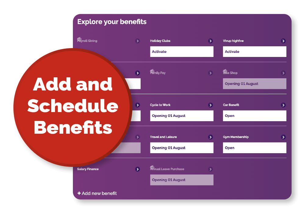 Add Benefits with Roundel