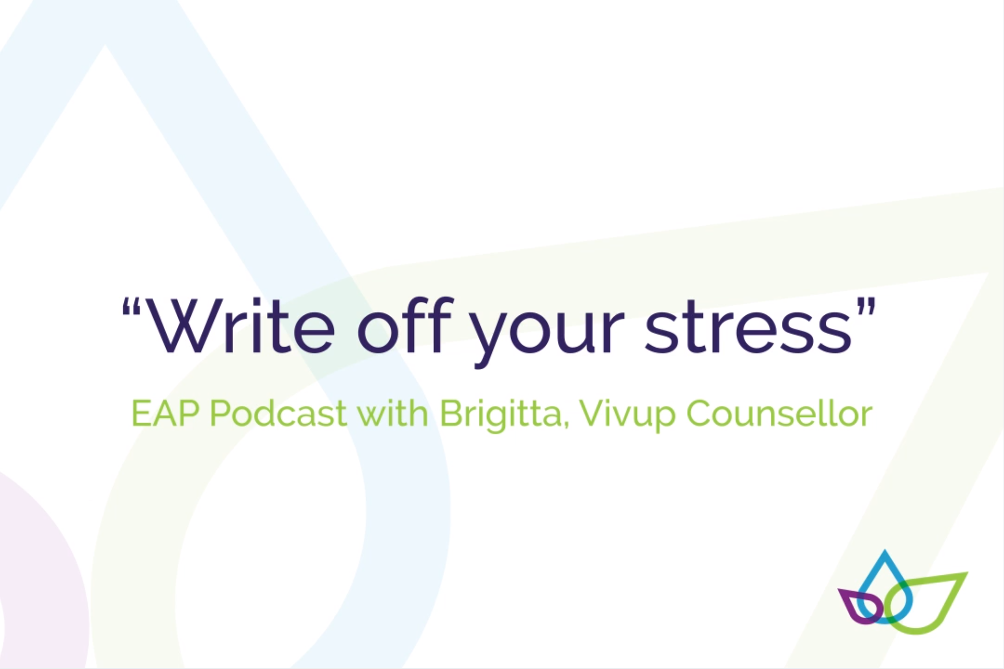 EAP Podcast thumbnail on stress