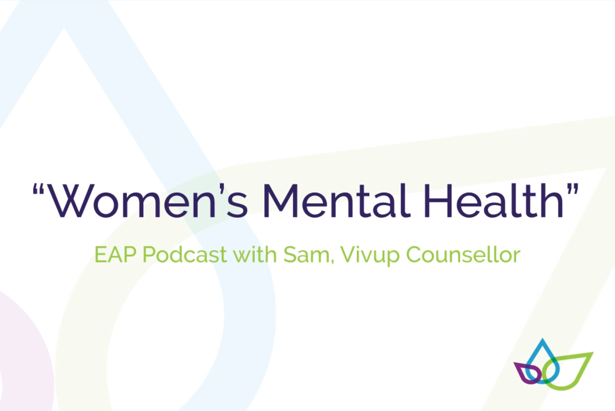 Women's Mental Health podcast