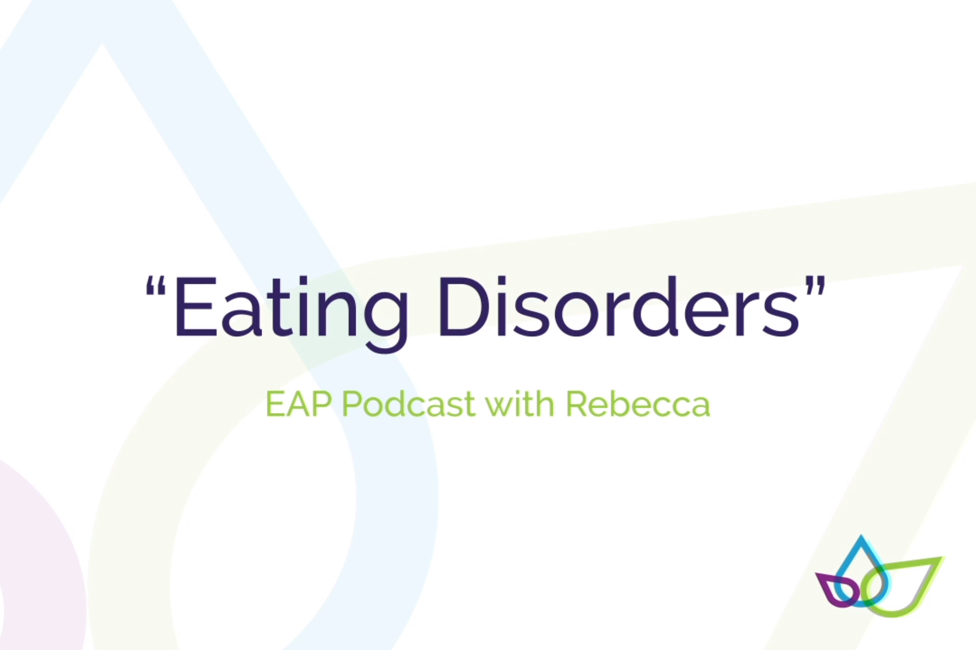 Eating Disorders podcast