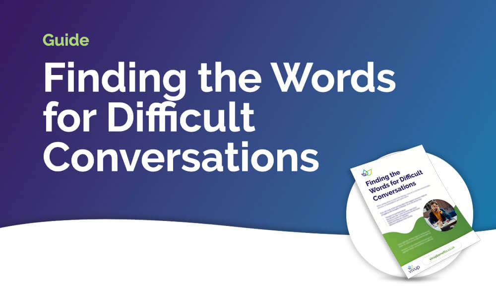 Finding the Words for Difficult Conversations tile