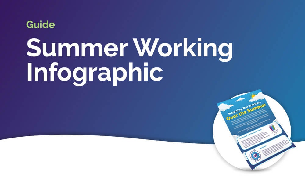 Summer Working Infographic