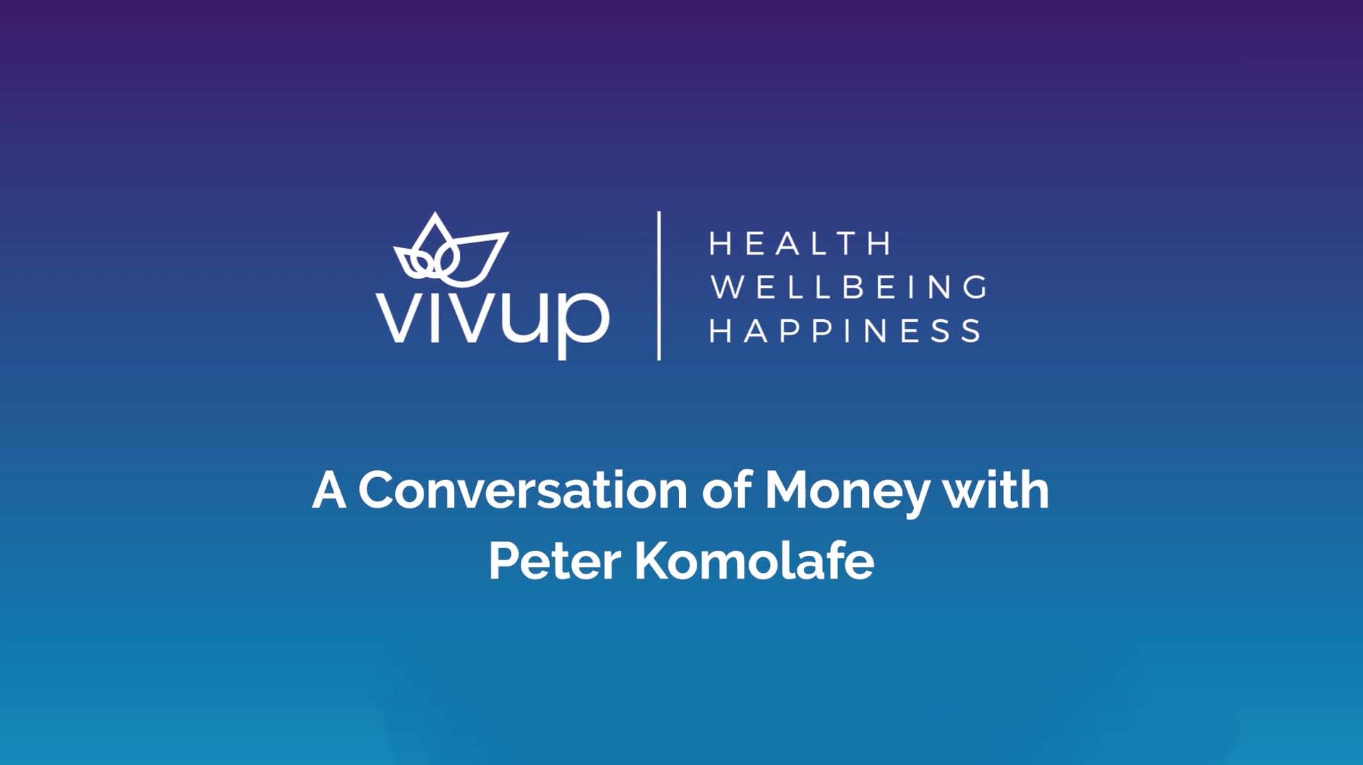 A Conversation of Money podcast